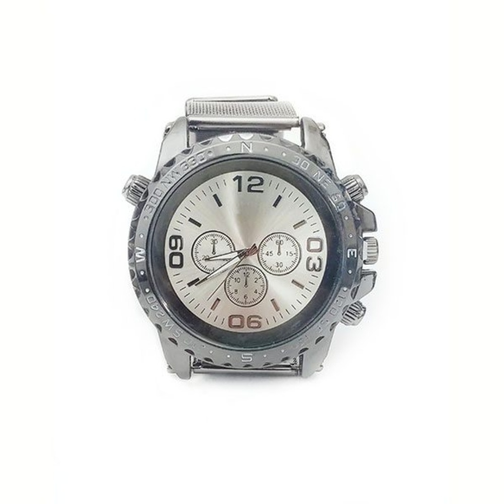 Stainless Steel Watches Men Chronograph
